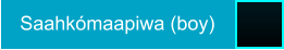 Saahkómaapiwa (boy)