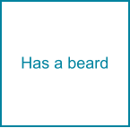 Has a beard