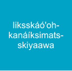 Iiksskáó'oh-kanáíksimats-skiyaawa